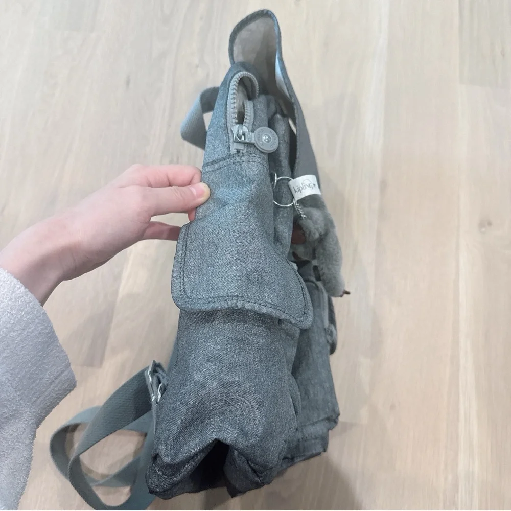 Kipling Ravier Backpack Grey